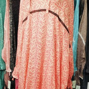 Orange Colour Khimar